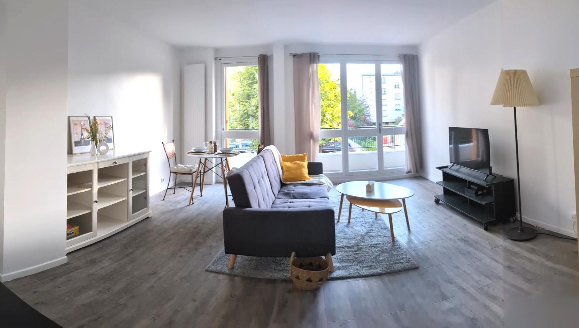 Apartamento Evasion La Defense - Balcon & Wi-Fi, A 10 Min De Paris Courbevoie Exterior foto