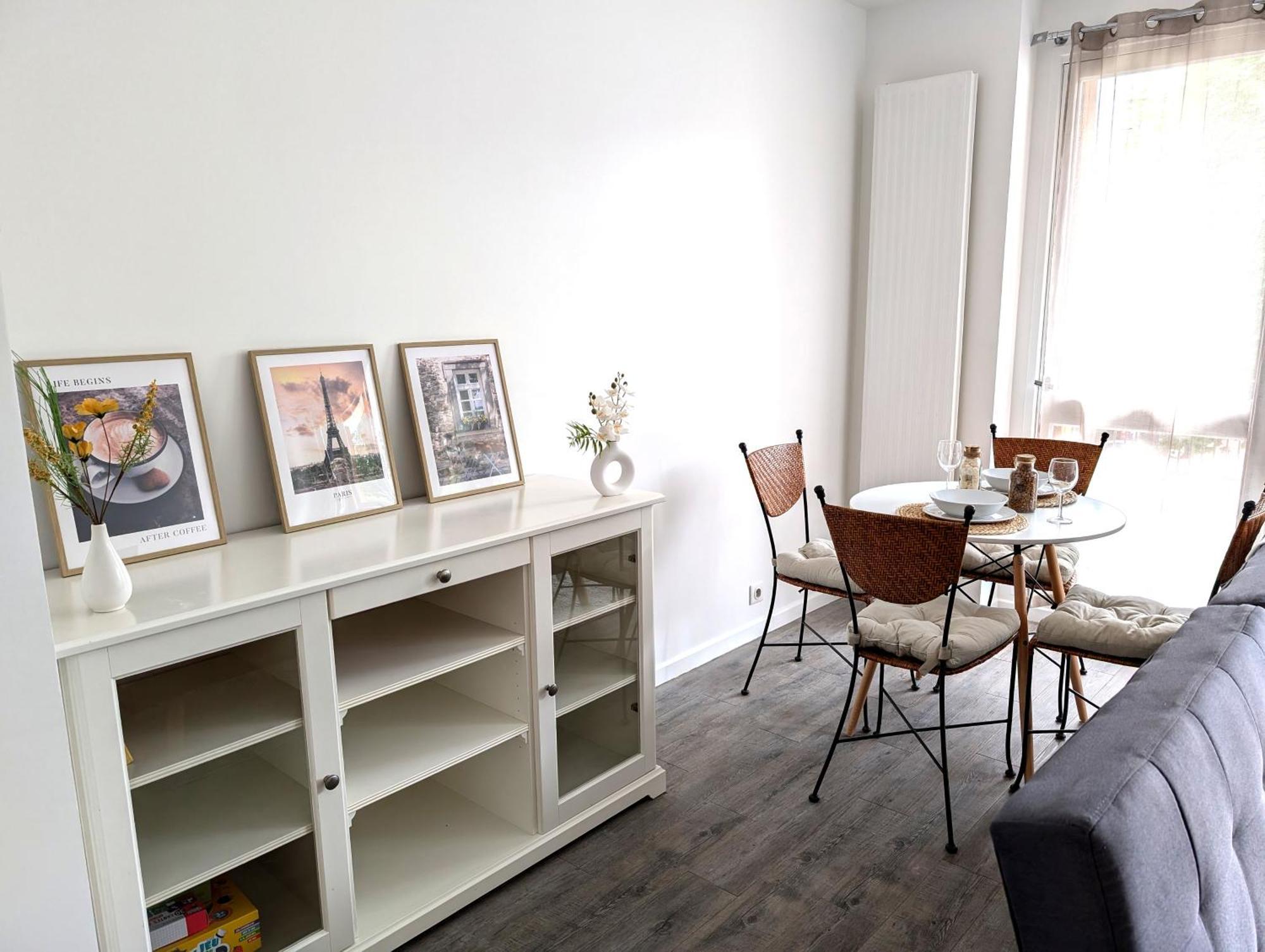 Apartamento Evasion La Defense - Balcon & Wi-Fi, A 10 Min De Paris Courbevoie Exterior foto