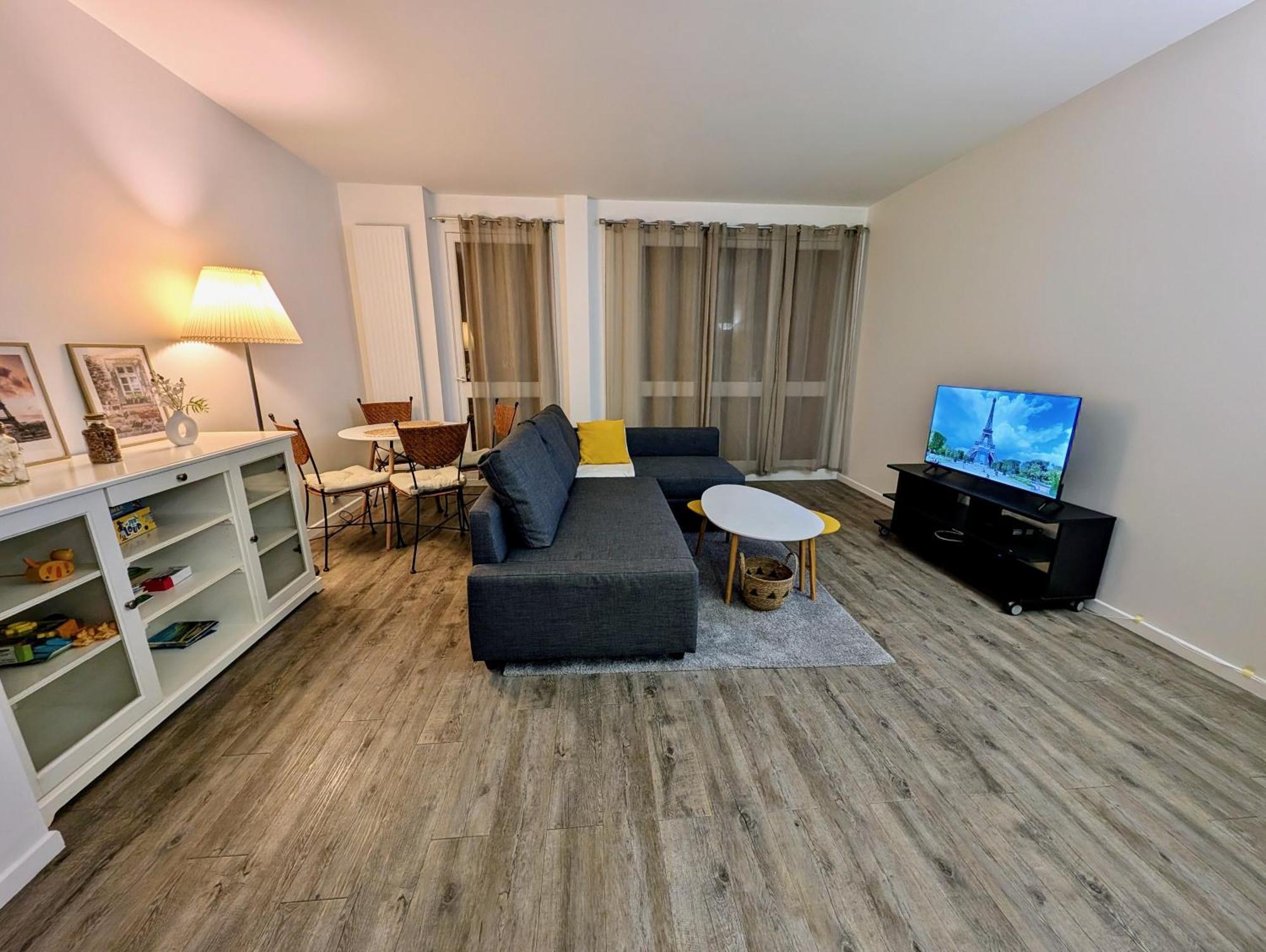 Apartamento Evasion La Defense - Balcon & Wi-Fi, A 10 Min De Paris Courbevoie Exterior foto